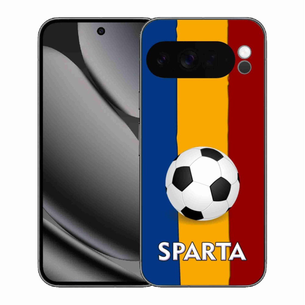 Gelový kryt mmCase na Google Pixel 10 Pro XL - fotbal 1