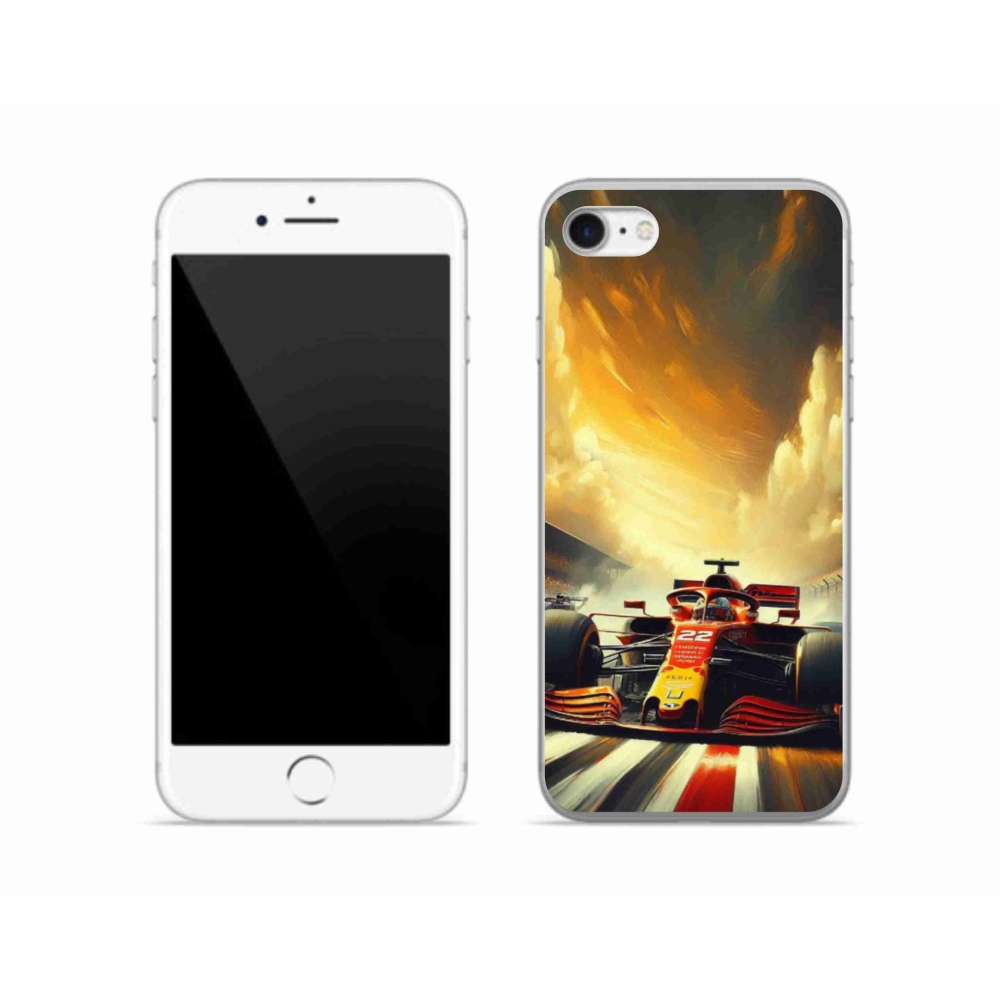 Gelový kryt mmCase na iPhone SE (2022) - formule 2