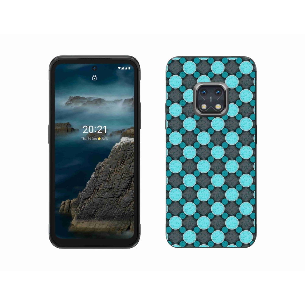Gelový kryt mmCase na Nokia XR20 - abstraktní motiv 14