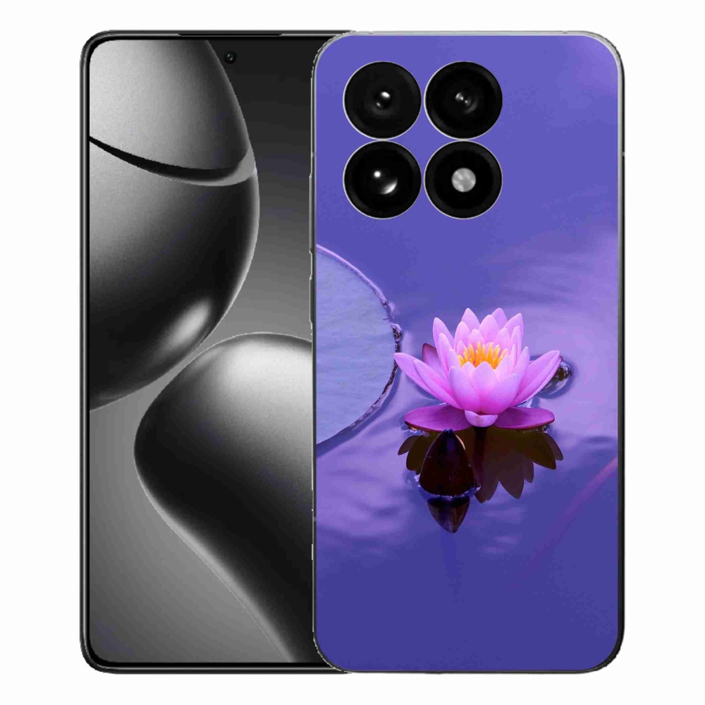 Gelový kryt mmCase na Xiaomi 15T - květ na hladině