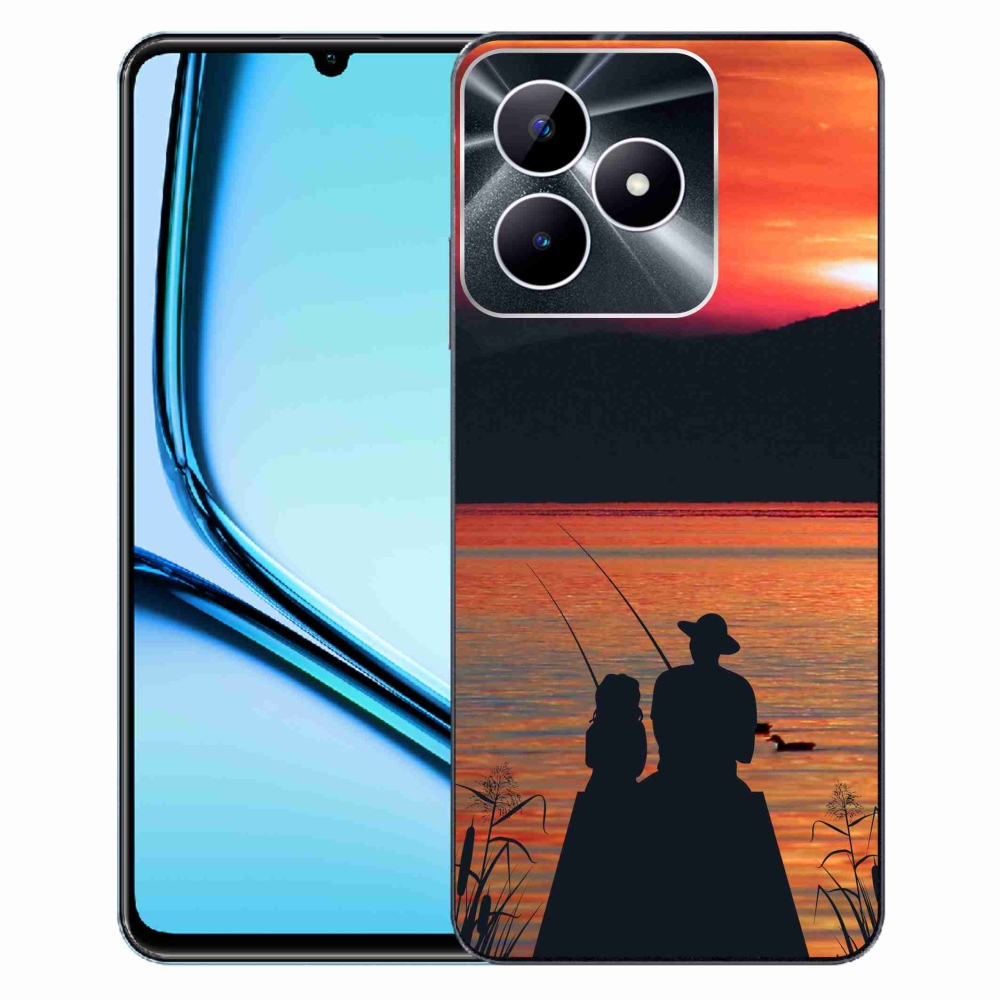 Gelový kryt mmCase na Realme Note 50 - rybaření 3