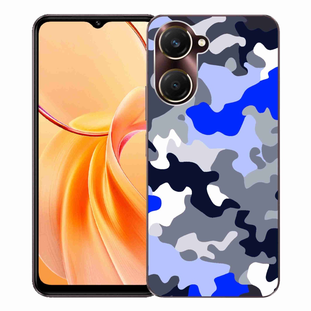 Gelový kryt mmCase na Vivo Y28s 5G - maskáčový vzor 8