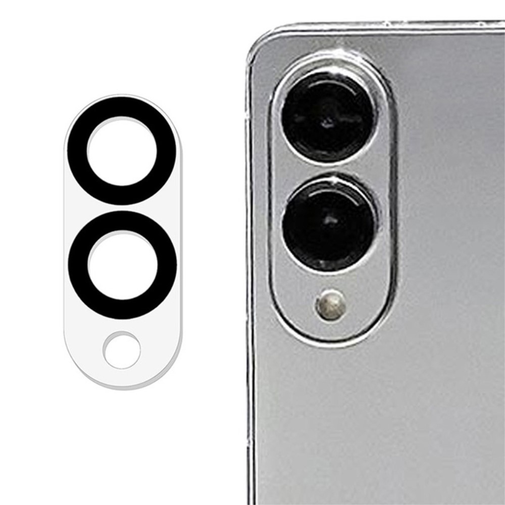 HD sklo čočky fotoaparátu na Samsung Galaxy S25 Edge - černé kroužky