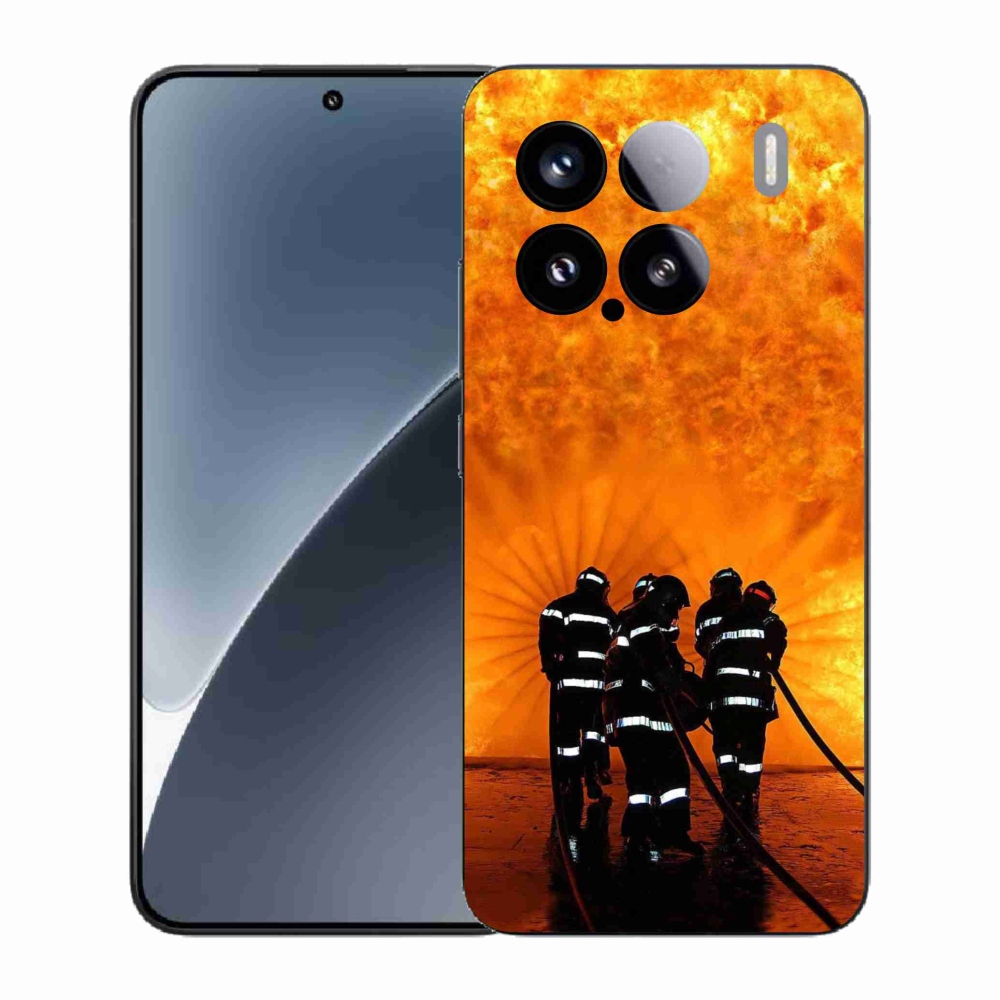 Gelový kryt mmCase na Xiaomi 15 - požár