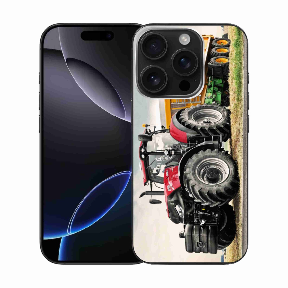 Gelový kryt mmCase na iPhone 16 Pro - traktor 3