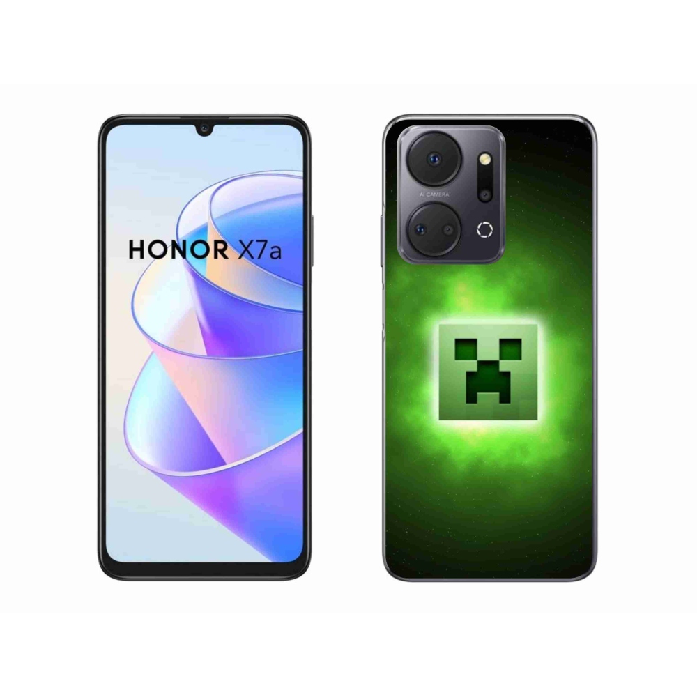 Gelový kryt mmCase na Honor X7a - minecraft