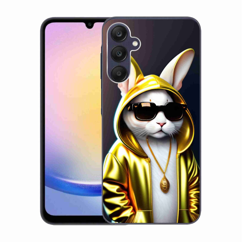 Gelový kryt mmCase na Samsung Galaxy A25 5G - kočka boss