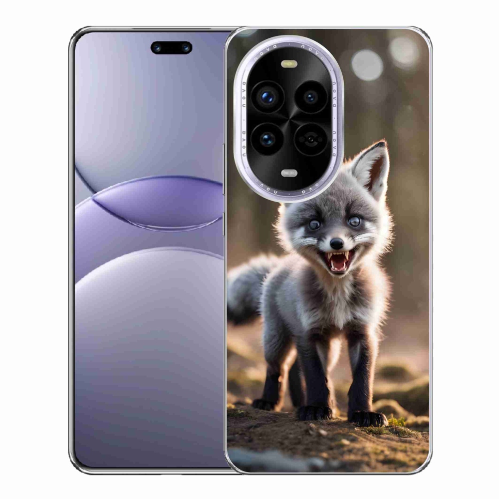 Gelový kryt mmCase na Huawei Nova 13 Pro 5G - rozzuřená liška