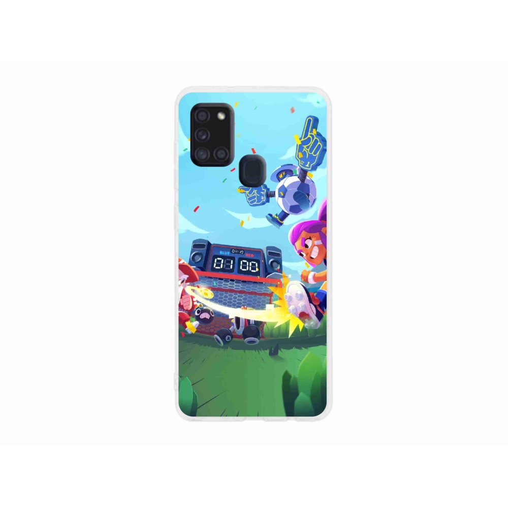 Gelový kryt mmCase na Samsung Galaxy A21s - brawl stars 1