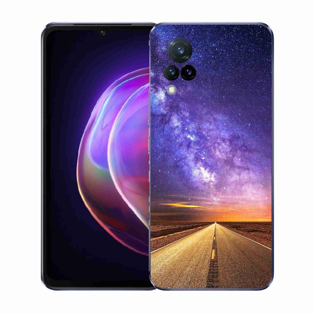 Gelový kryt mmCase na Vivo V21 4G/5G - americká silnice