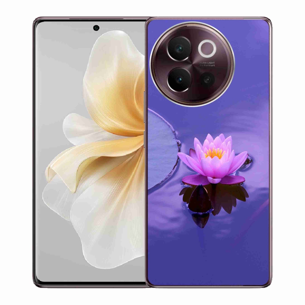 Gelový obal mmCase na Vivo V40 Lite 5G - květ na hladině