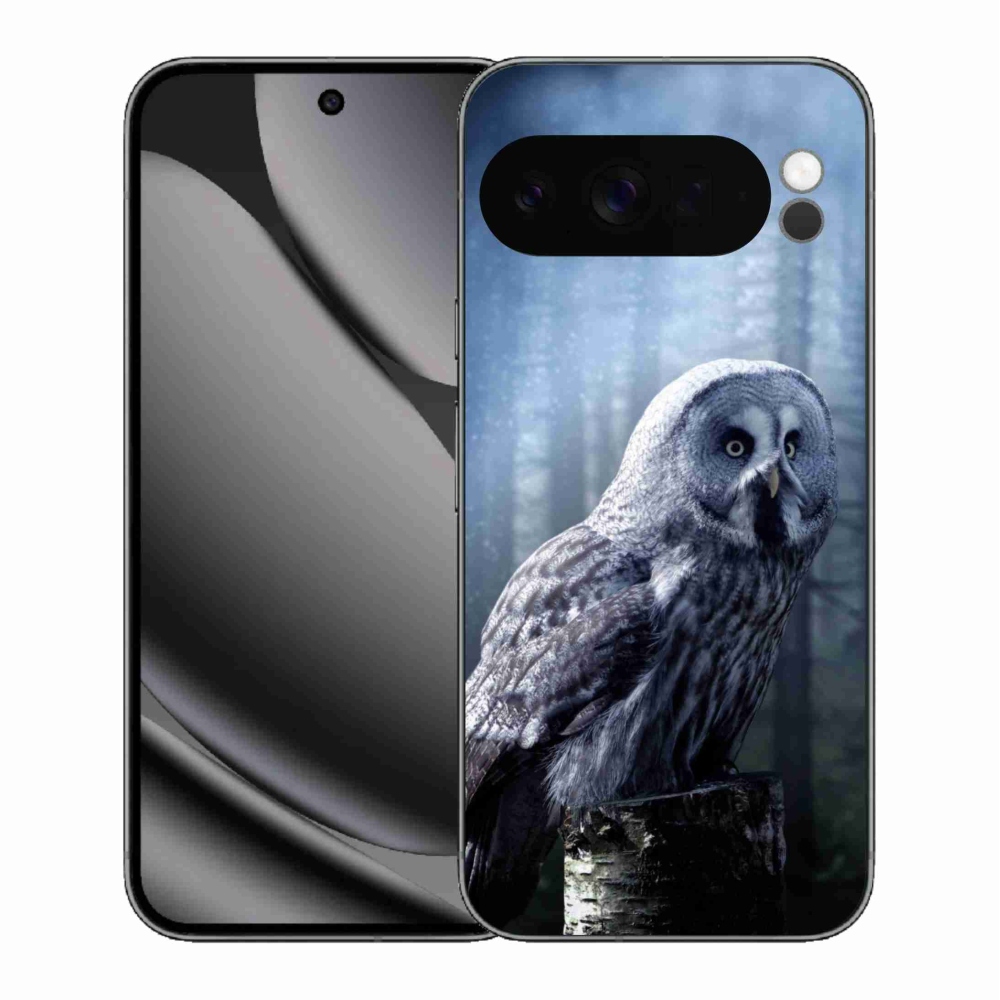 Gelový kryt mmCase na Google Pixel 10 Pro XL - sova