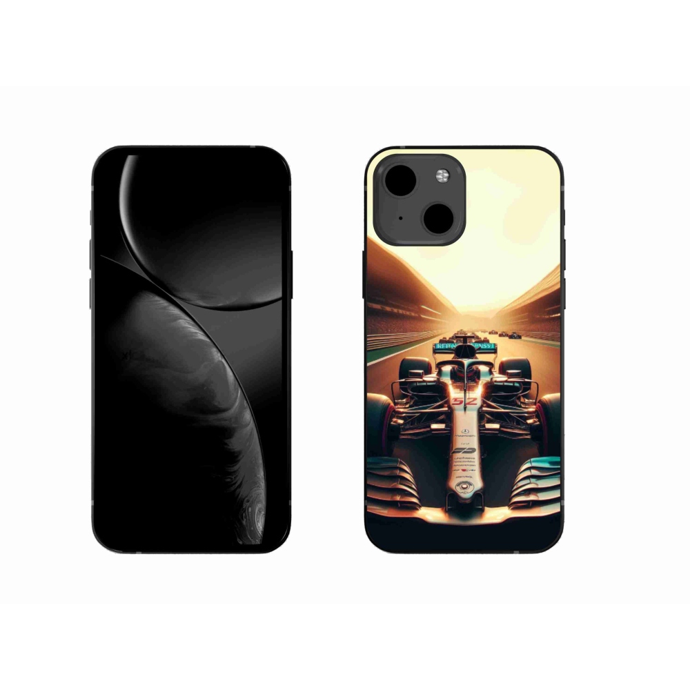 Gelový kryt mmCase na iPhone 13 6.1 - formule 1