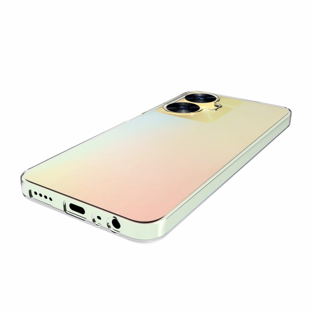 Průhledný gelový obal na Realme C55 - průhledný
