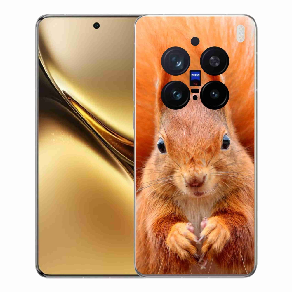 Gelový kryt mmCase na Vivo X200 Pro 5G - veverka