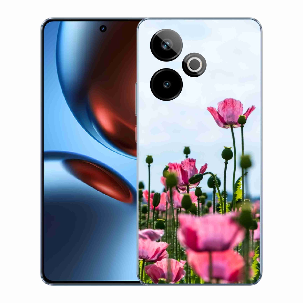 Gelový kryt mmCase na Realme GT 7 5G/GT 7T 5G - vlčí mák