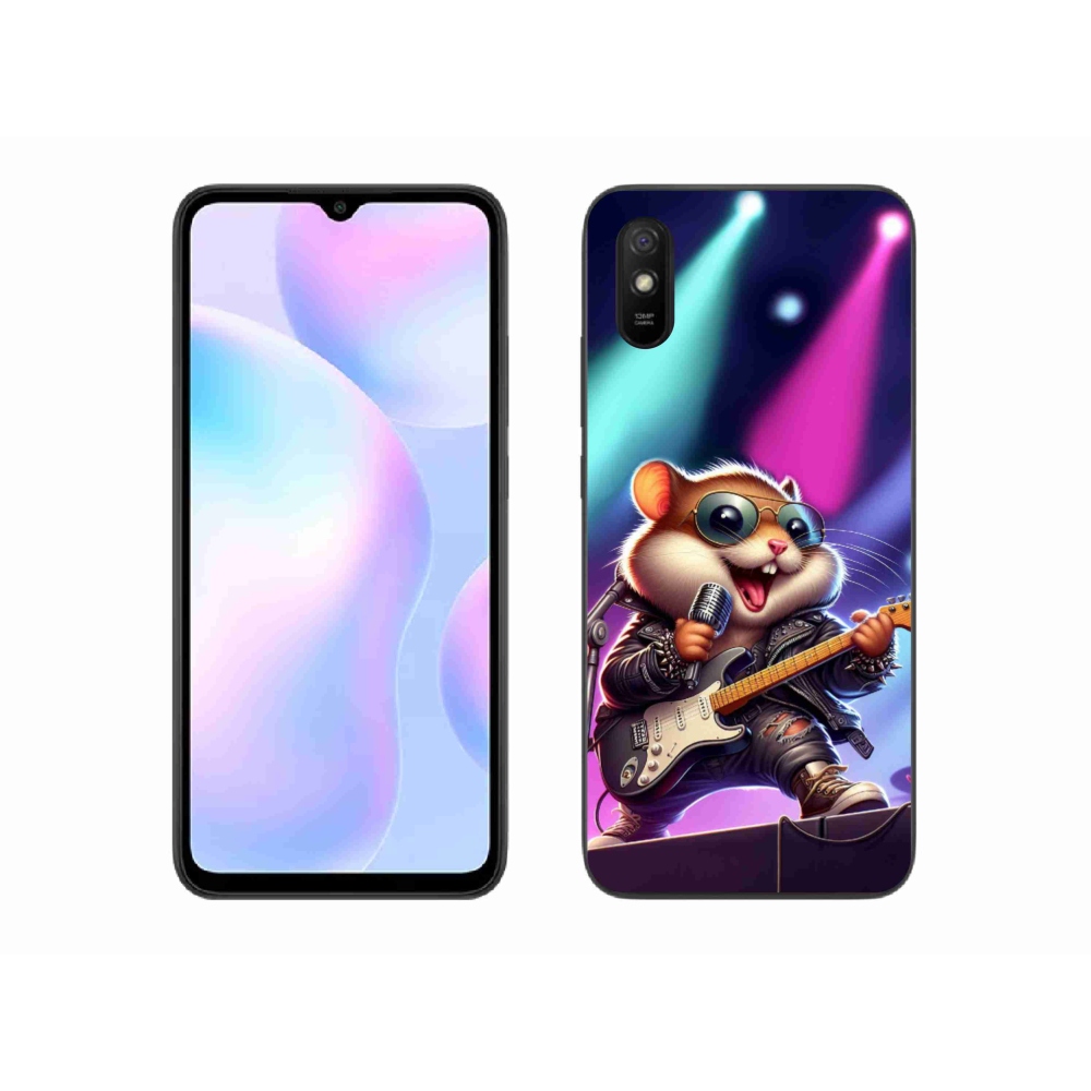 Gelový kryt mmCase na Xiaomi Redmi 9A - křeček rocker