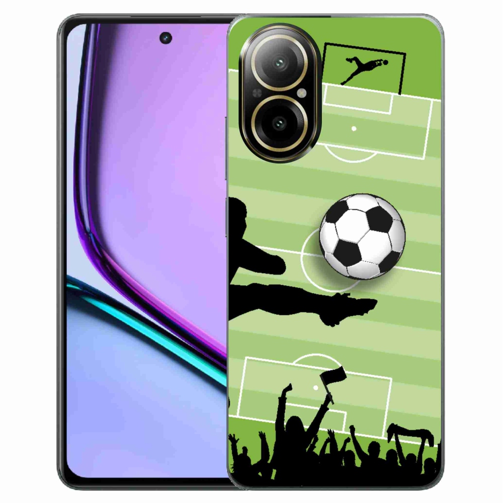 Gelový kryt mmCase na Realme C67 - fotbal 3