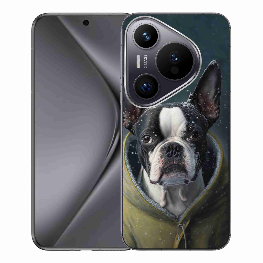 Gelový kryt mmCase na Huawei Pura 70 Pro - buldoček