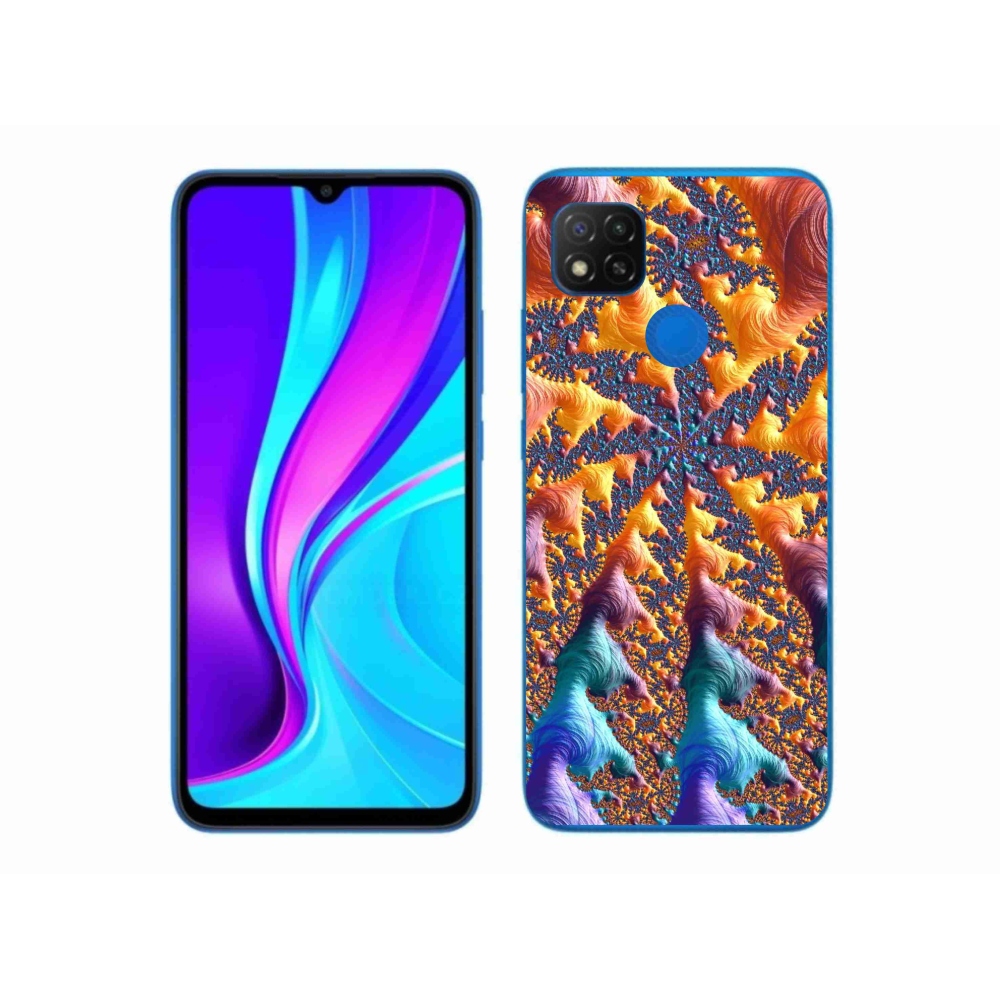 Gelový kryt mmCase na Xiaomi Redmi 9C - abstraktní motiv 23