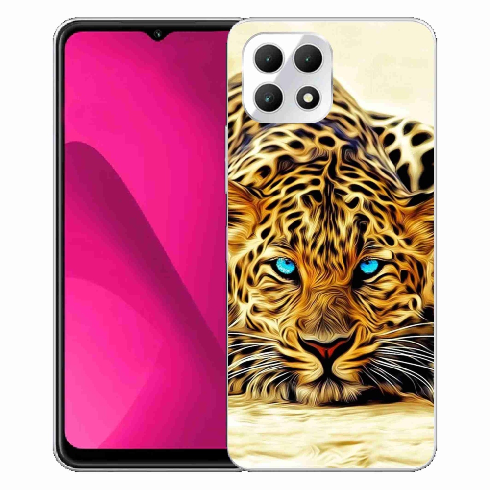 Gelový kryt mmCase na T-Mobile T Phone 2 - kreslený tygr