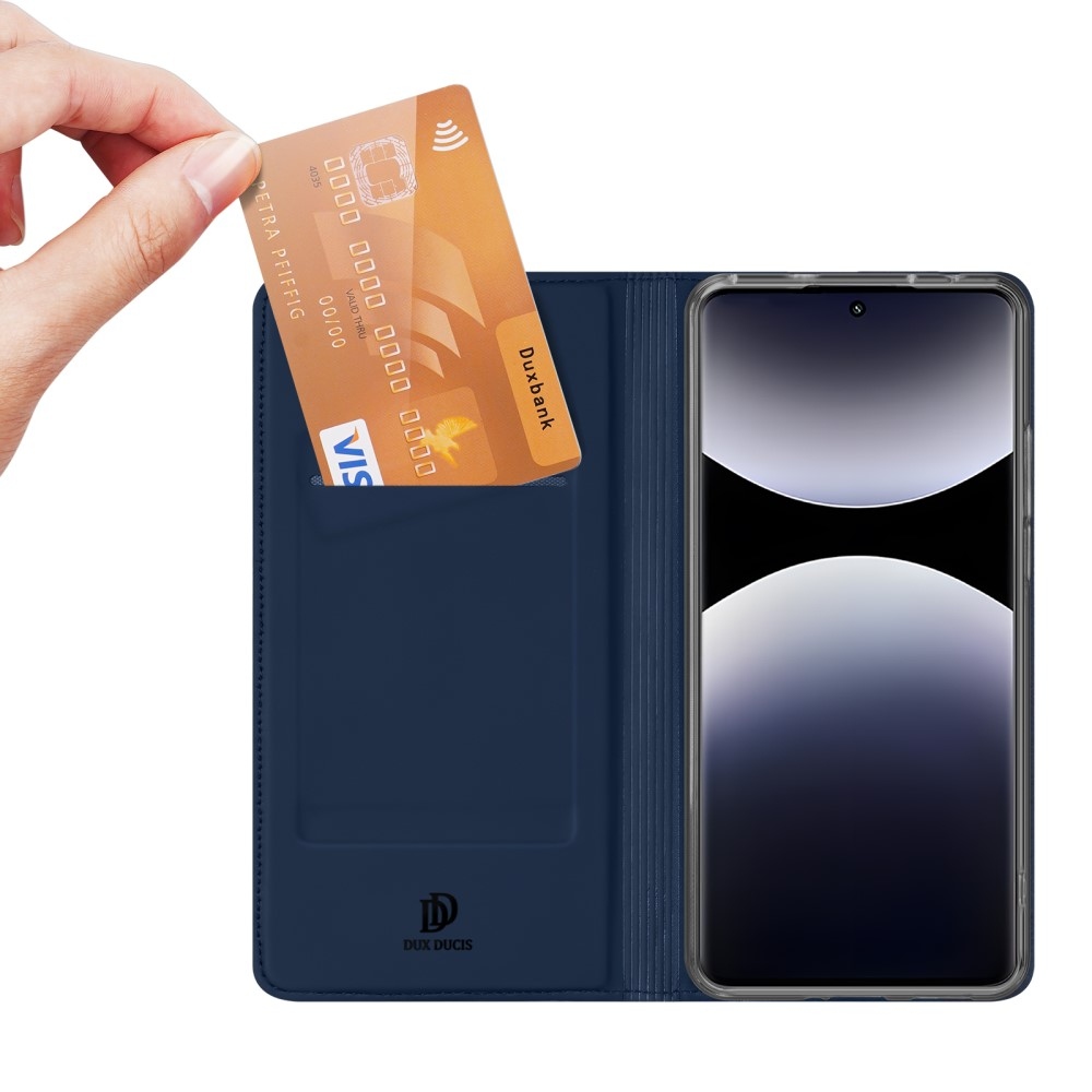 DUX knížkové pouzdro na Xiaomi Redmi Note 14 Pro - tmavěmodré