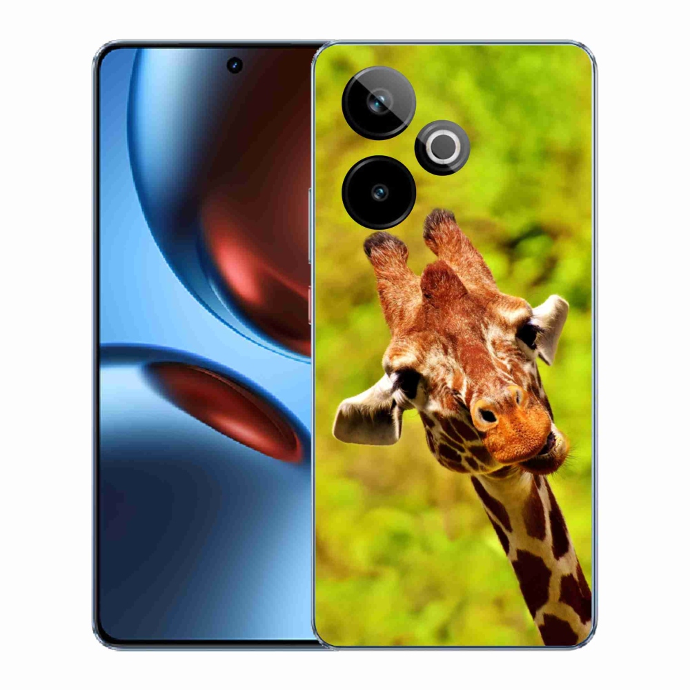 Gelový kryt mmCase na Realme GT 7 5G/GT 7T 5G - žirafa