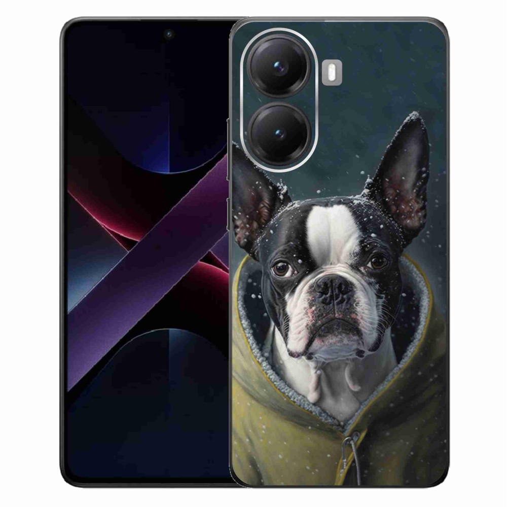 Gelový kryt mmCase na Xiaomi Poco X7 Pro 5G - buldoček