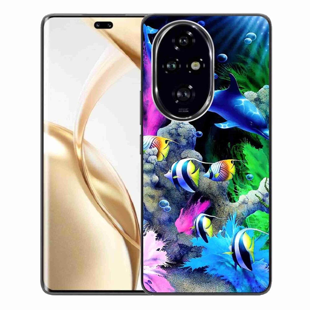 Gelový obal mmCase na Honor 200 Pro 5G - mořský svět