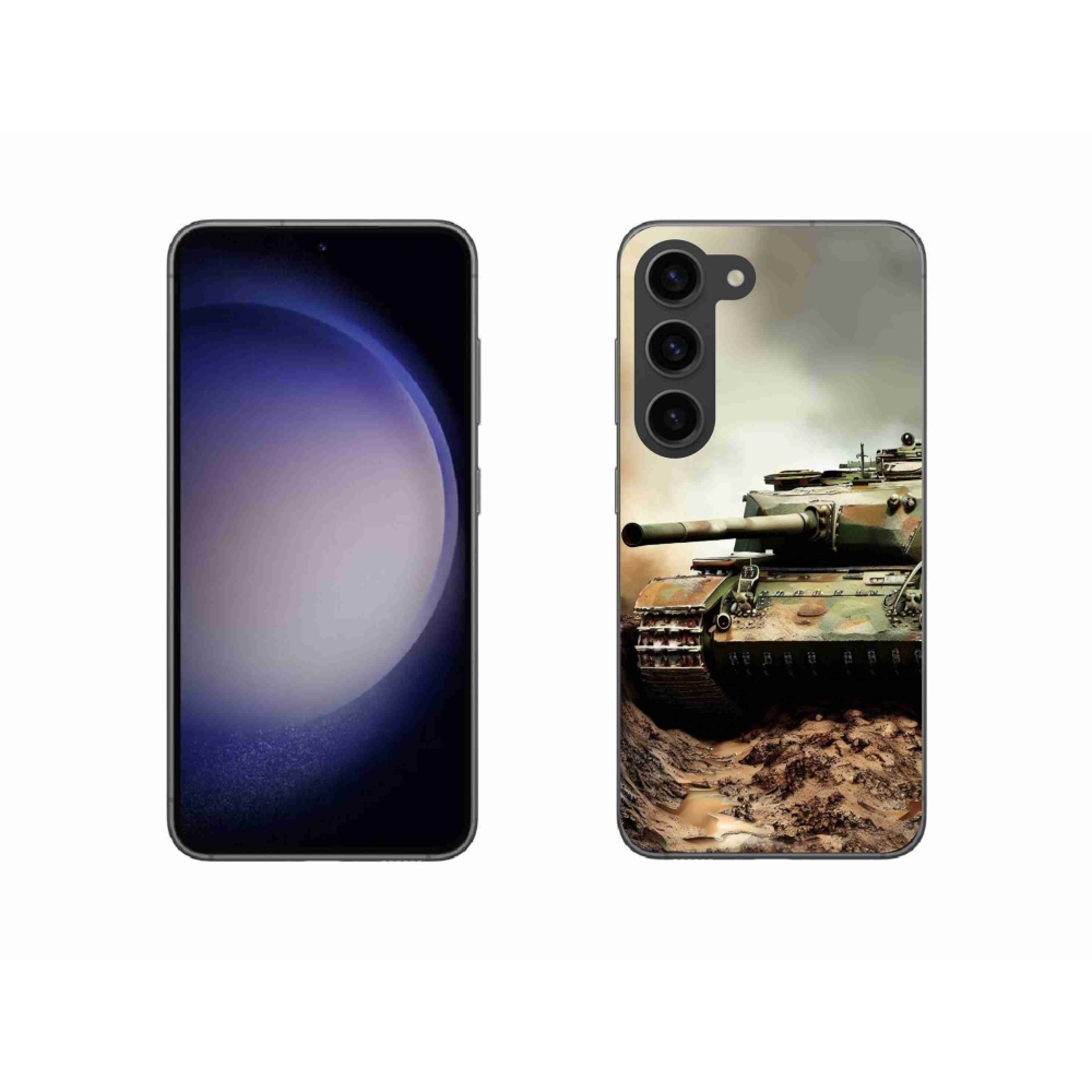 Gelový kryt mmCase na Samsung Galaxy S23 5G - tank