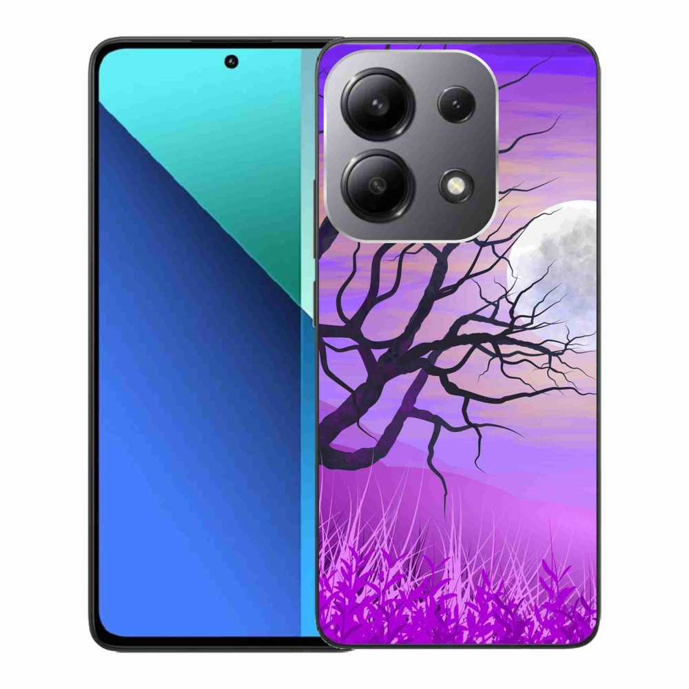 Gelový obal mmCase na Xiaomi Redmi Note 13 - kreslený opadaný strom