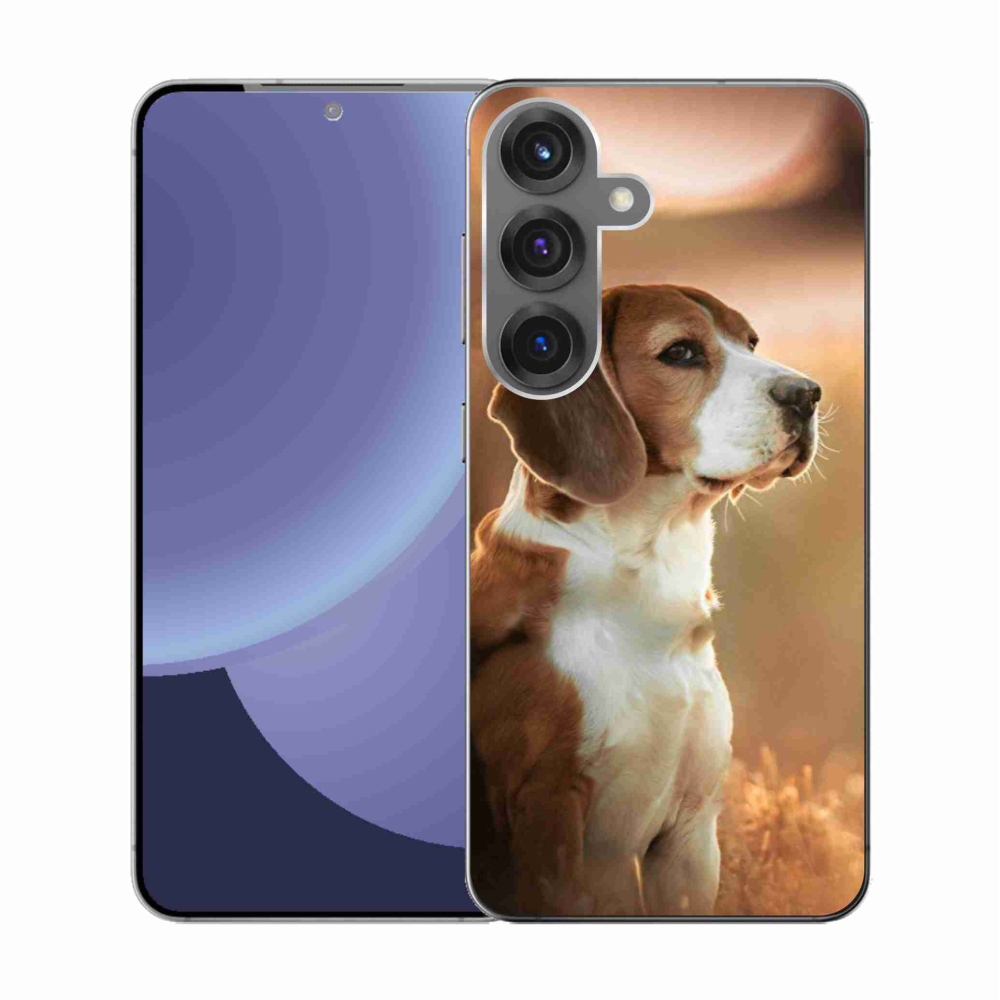 Gelový kryt mmCase na Samsung Galaxy S25 - bígl