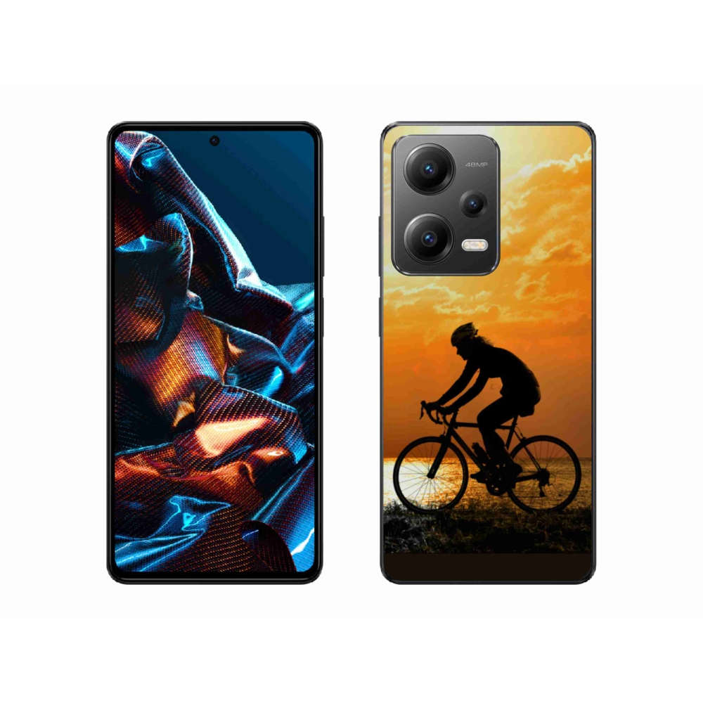 Gelový kryt mmCase na mobil Xiaomi Redmi Note 12 Pro 5G - cyklovýlet
