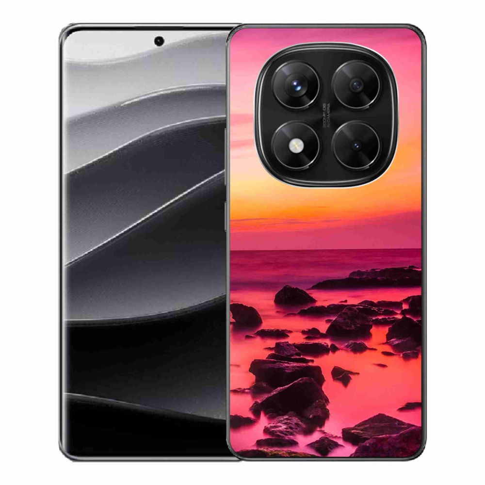 Gelový kryt mmCase na Xiaomi Redmi Note 14 Pro 5G/Poco X7 5G - moře a záře