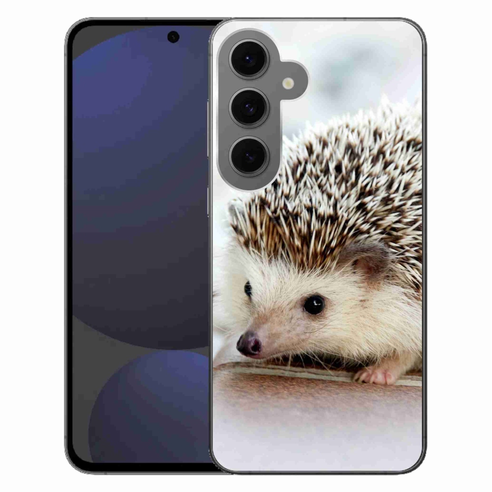 Gelový kryt mmCase na Samsung Galaxy S24 FE - ježek