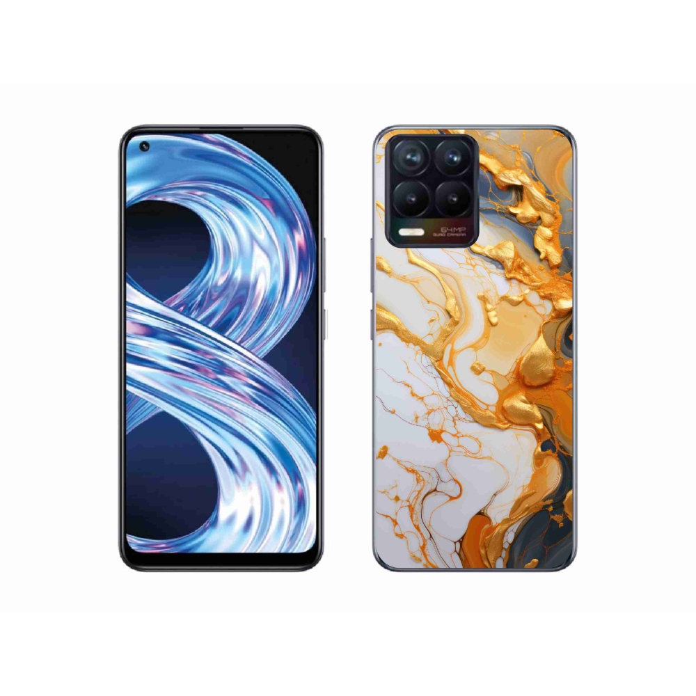 Gelový kryt mmCase na Realme 8 Pro - abstraktní motiv 6
