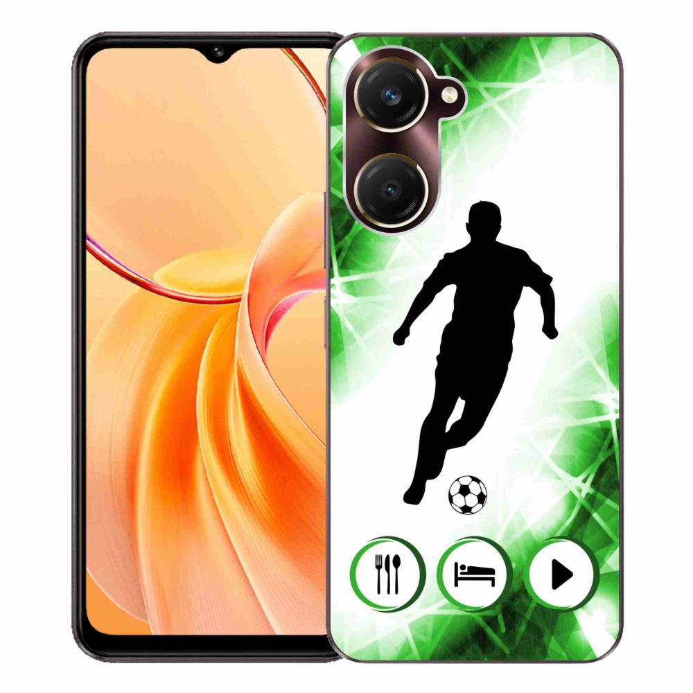 Gelový kryt mmCase na Vivo Y28s 5G - fotbalista