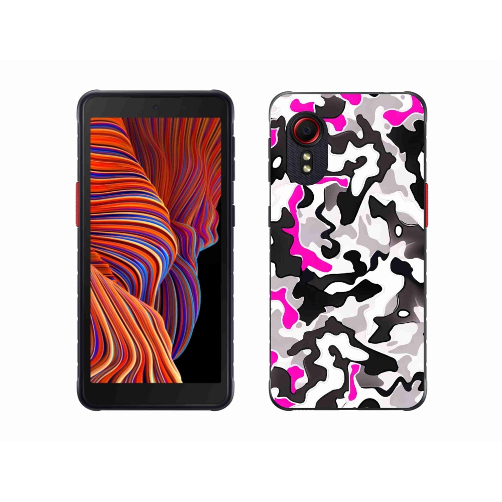 Gelový kryt mmCase na Samsung Galaxy Xcover 5 - maskáčový vzor 5