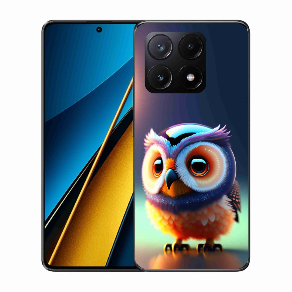 Gelový kryt mmCase na Xiaomi Poco X6 Pro 5G - sovička