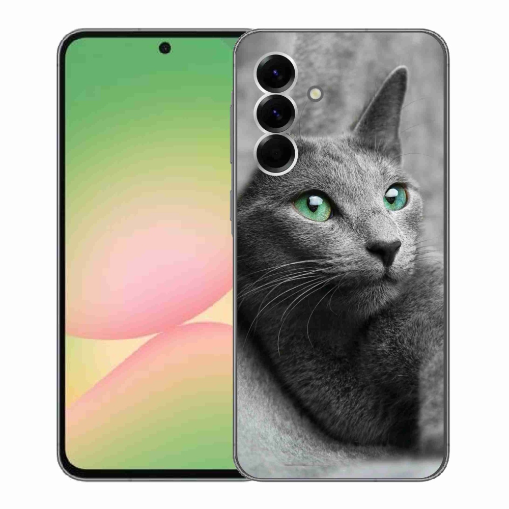 Gelový kryt mmCase na Samsung Galaxy A56 5G - kočka 2