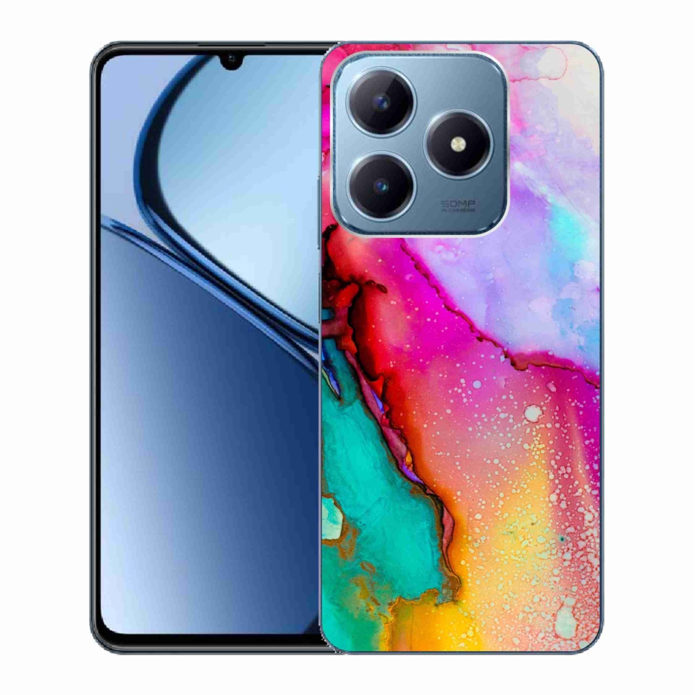 Gelový kryt mmCase na Realme C63 - abstrakt 24