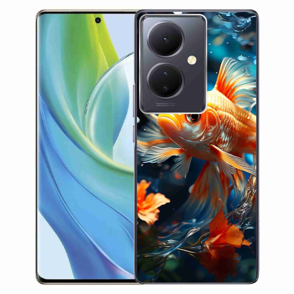 Gelový kryt mmCase na Vivo V29 Lite 5G - rybka
