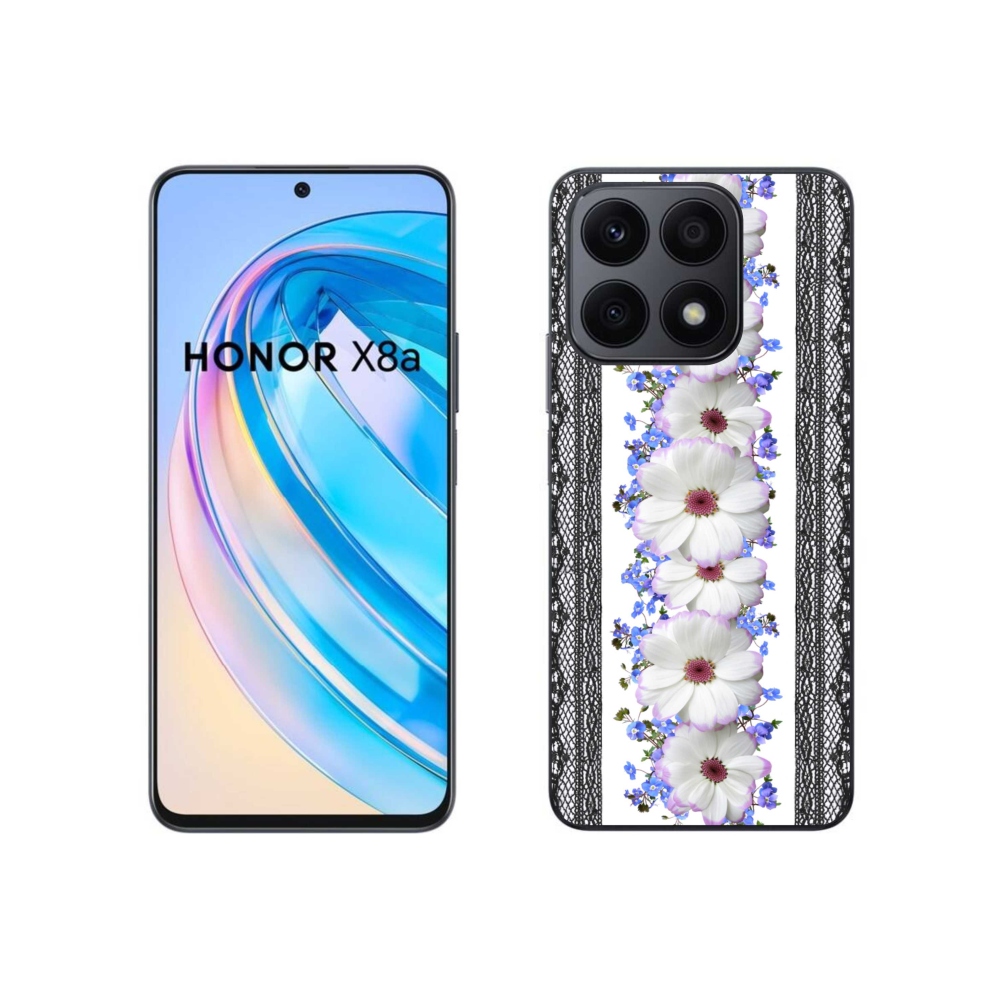 Gelový kryt mmCase na Honor X8a - květiny 8