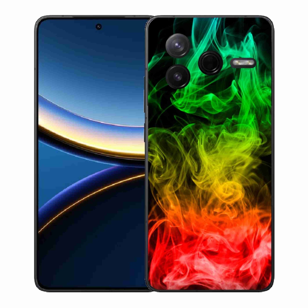 Gelový kryt mmCase na Xiaomi Poco F7 Pro - abstraktní vzor 7