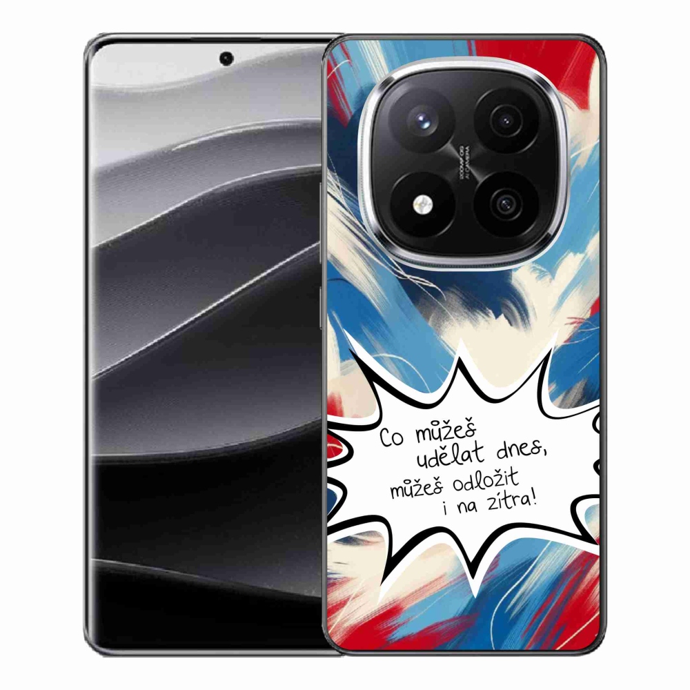 Gelový kryt mmCase na Xiaomi Redmi Note 14 Pro+ 5G - vtipný text 9 bílé pozadí