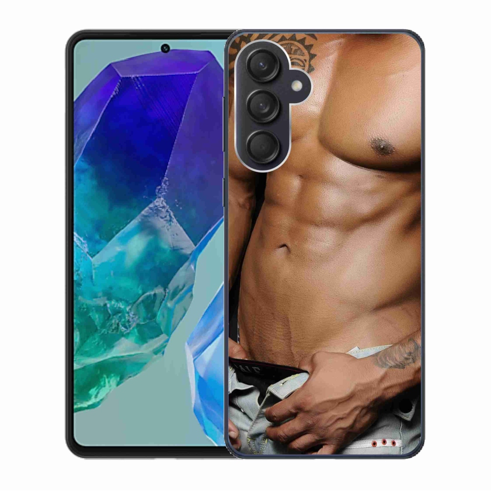 Gelový kryt mmCase na Samsung Galaxy M55 5G - sexy muž