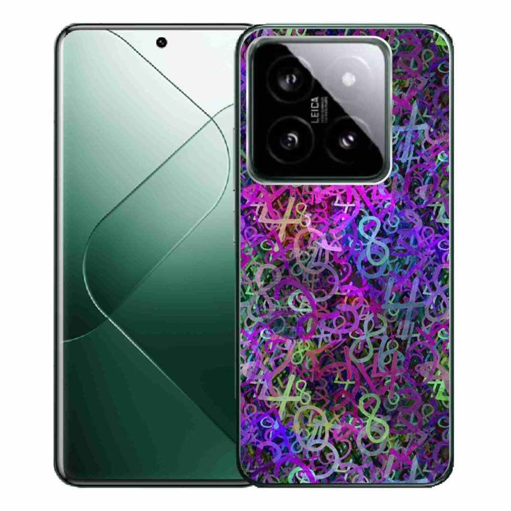 Gelový kryt mmCase na Xiaomi 14 Pro - abstraktní motiv 25