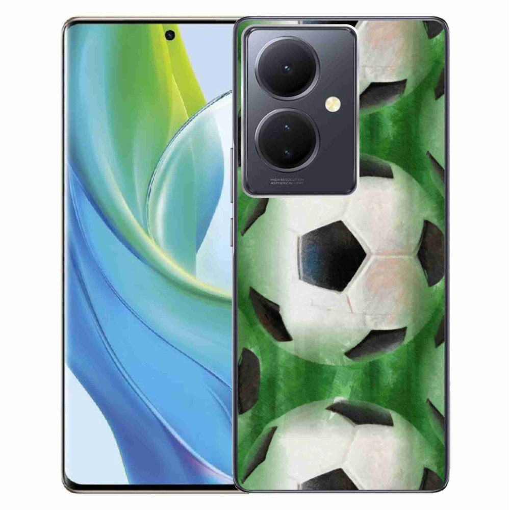 Gelový kryt mmCase na Vivo V29 Lite 5G - fotbalový míč