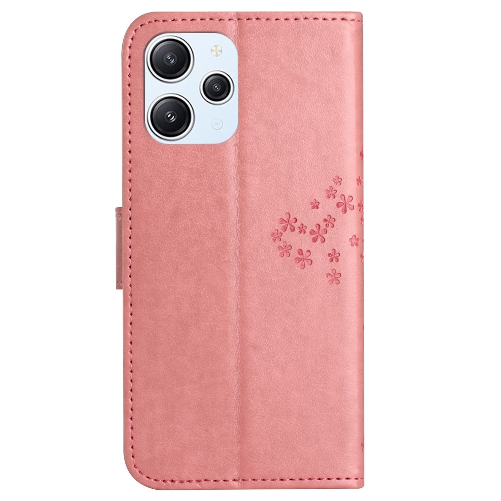 Tree knížkové pouzdro na Xiaomi Redmi 12 4G/5G - růžové