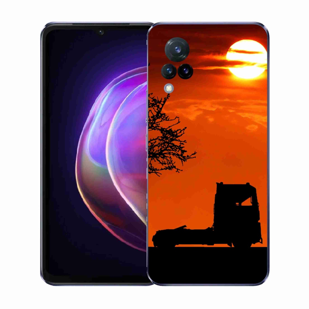 Gelový kryt mmCase na Vivo V21 4G/5G - kamion 3